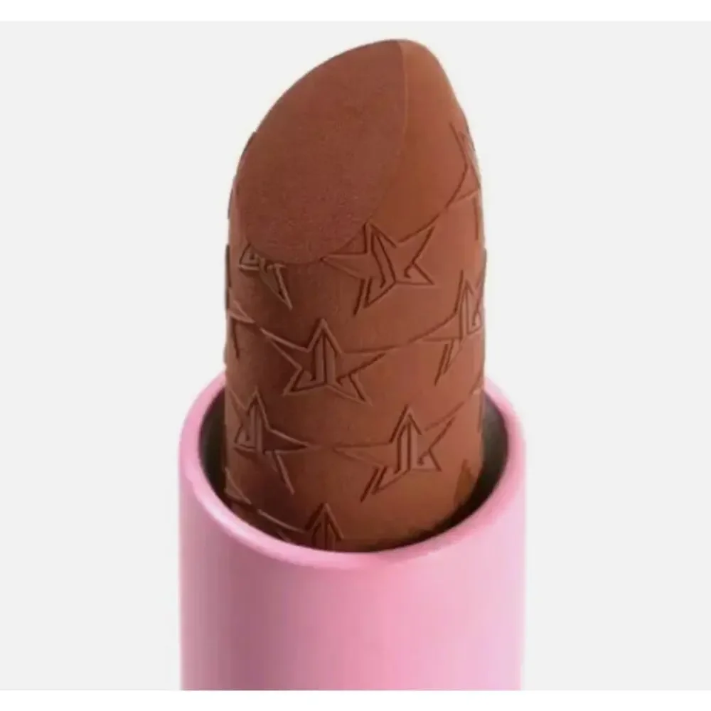 Jeffree Star Velvet Trap Chocolate Fondue Brown Orange Matte Lipstick New In Box